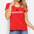 Camisa Feminina Onset Fitness Cross - Weightlifting Red