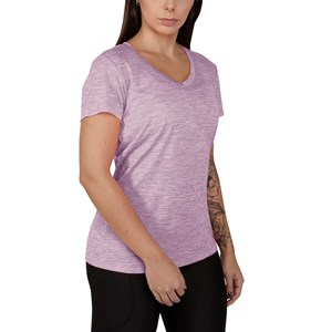 Camisa Feminina UA Tech SSV-TWIST - Lilac