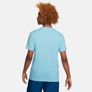 Camisa Nike Sportswear - Aqua/Red