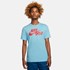 Camisa Nike Sportswear - Aqua/Red 