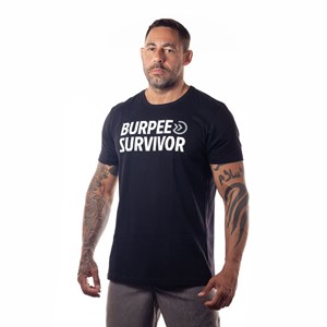 Camisa Onset Fitness Cross Burpee Survivor - Black