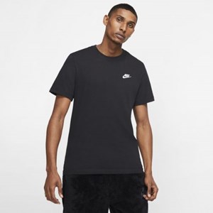 Camiseta Nike Sportswear Club - Black