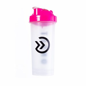Coqueteleira Shaker Onset Fitness - Crystal/Pink