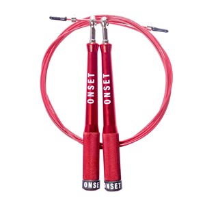 Corda de Pular Speed Rope Onset Fitness 3.0 Extreme - All Red