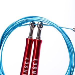 Corda de Pular Speed Rope Onset Fitness 3.0 Extreme - Red/Bright Cyan
