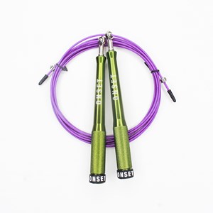 Corda de Pular Speed Rope Onset Fitness 3.0 - Green/Purple