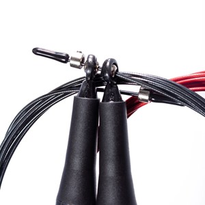 Corda de Pular Speed Rope Onset Fitness Competition - Black/Red
