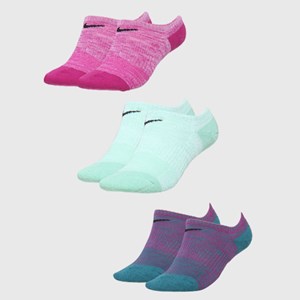 Meia Nike Everyday Cushioned 3 Pares - Multicolor