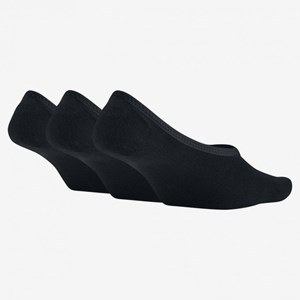 Meia Nike Lightweight No-Show Socks (3 Pair) - Black