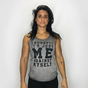 Regata Feminina Onset Fitness Casual Estonada - Grey Stone